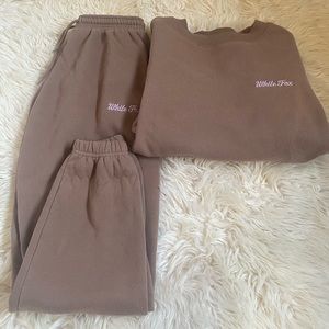 White Fox Boutique sweat set